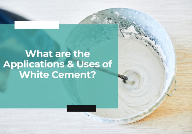 uses of white cement