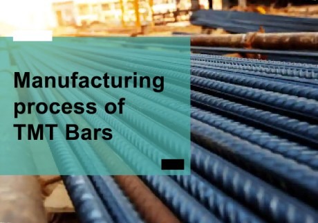manufacturing process of TMT bars.